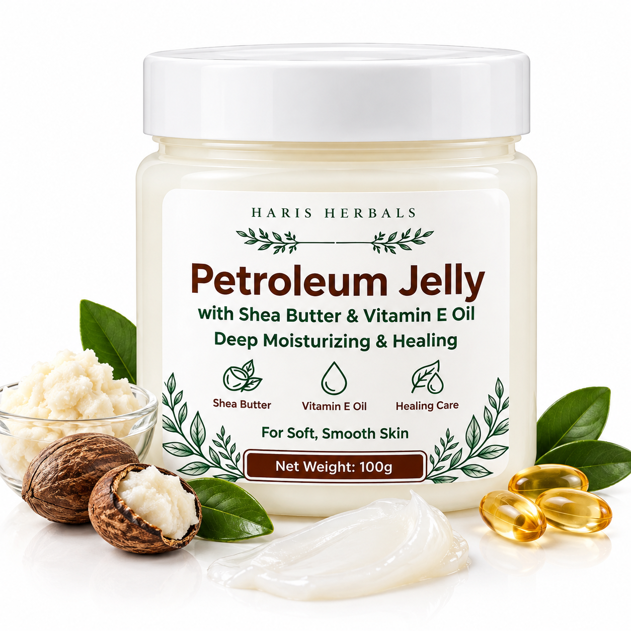 Petroleum Jelly with Shea Butter & Vitamin E Oil