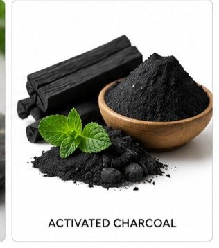Charcoal soaps