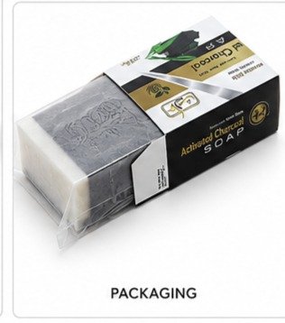 Charcoal soaps