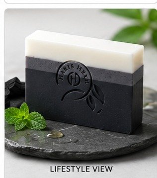 Charcoal soaps