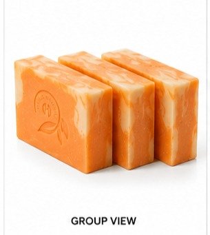 Orange soaps
