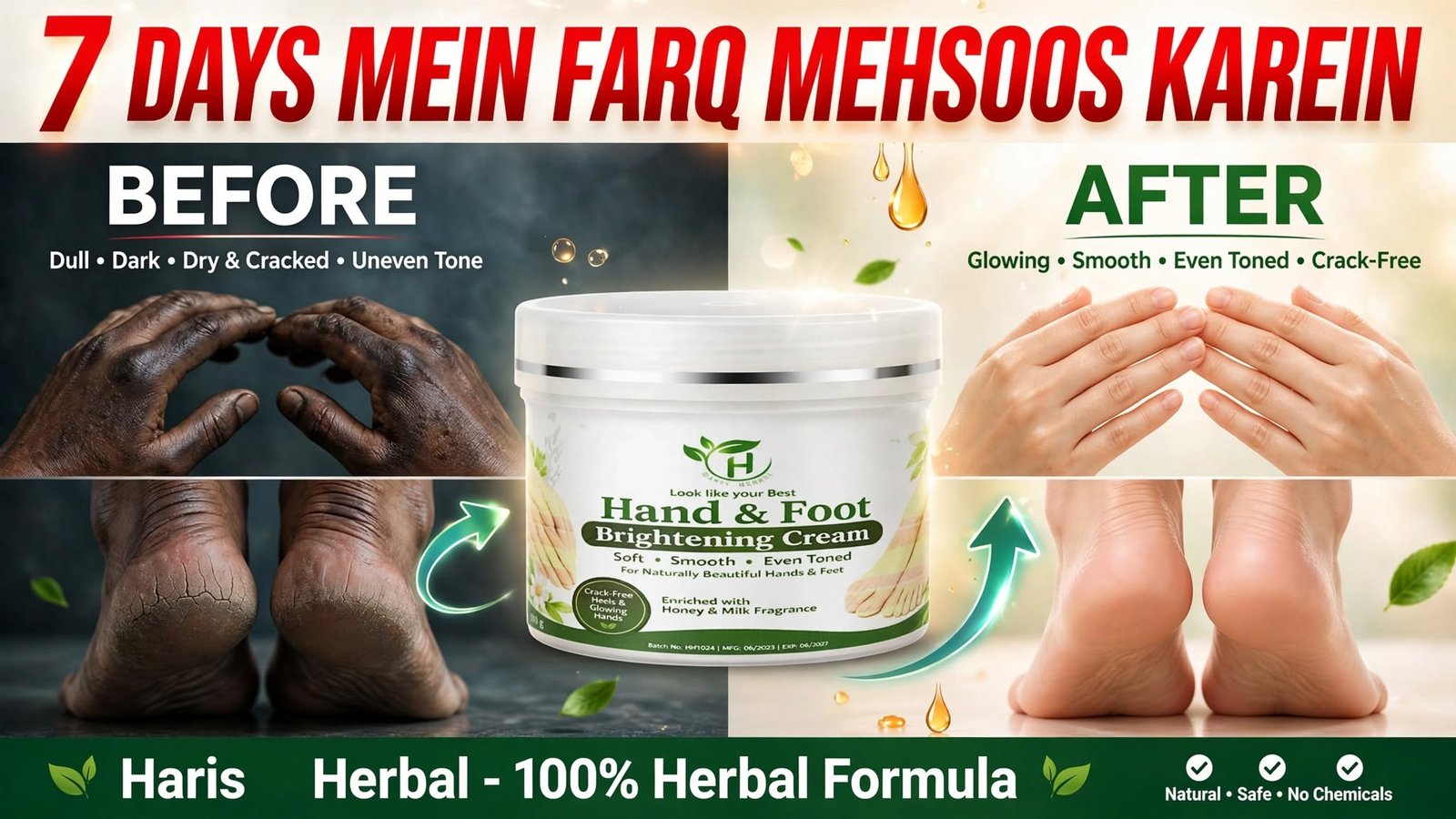 Hand and foot cream